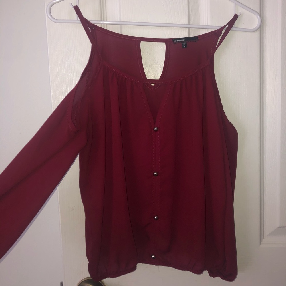 Casual long sleeve top